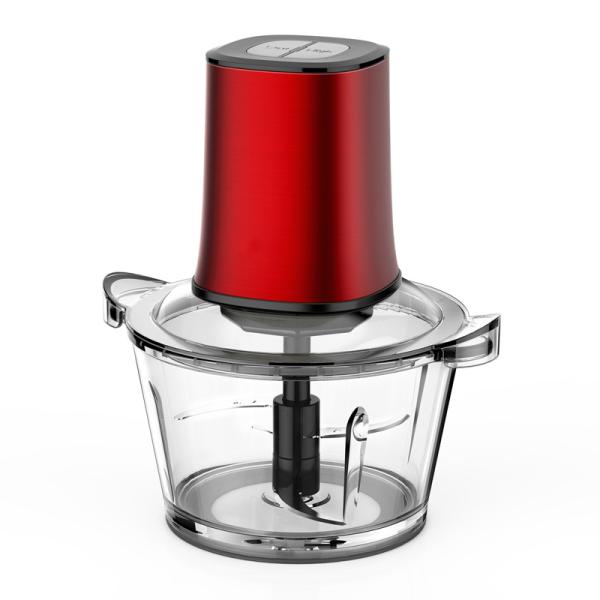 Quality 400 Watt Electric Food Chopper Meat Grinder 2.5L Glass Bowl Meat Vegetables Fruits 2 Speed for sale