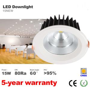 15W LED Downlight CREE COB LED Bulb Recessed Down ceilling light 1200LM lumens lamp
