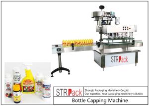China High Speed Spindle Bottle Screw Capping Machine Flexible With 60-150 Bottles / Min wholesale