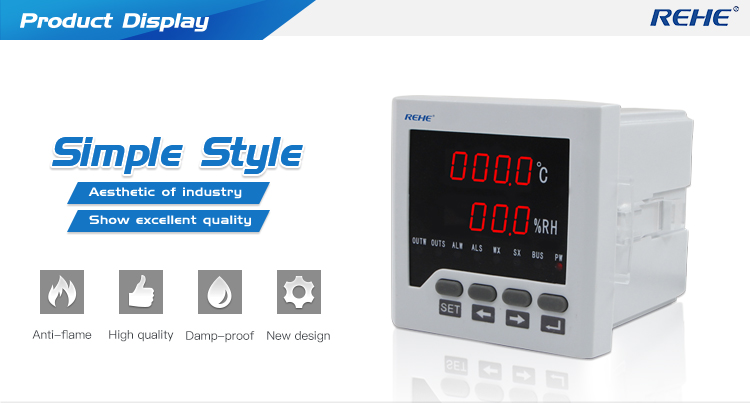 Digital Humidity and Temperature Controller LED hermocouple with Sensor