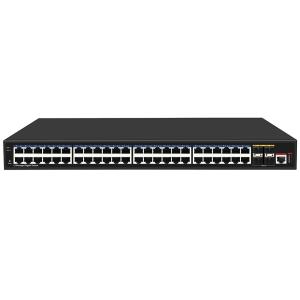 China 48 Port Gigabit L3 Managed Network Switch With 10G Fiber Uplinks Realtek Based wholesale