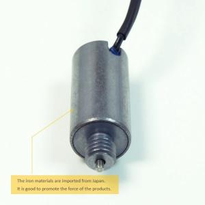 China Tubular Push Pull Solenoid 24V For Automatic Ticket Machine wholesale