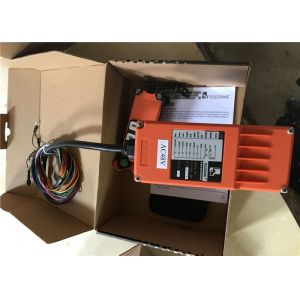 China Single Speed Push Button Hoist Pendant Control for Crane , remote controlling wholesale