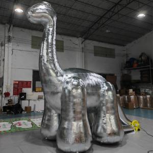 Custom Zoo Event Inflatable Dinosaur Model Giant Long Necked Dinosaur For Decoration