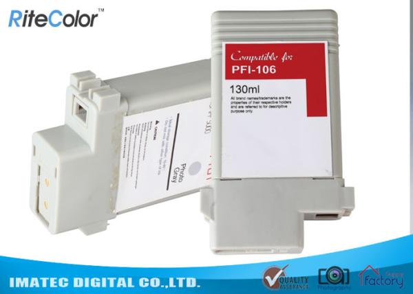 Quality 130Ml Compatible Large Format Ink Inkjet Printer Cartridges With Chip for sale