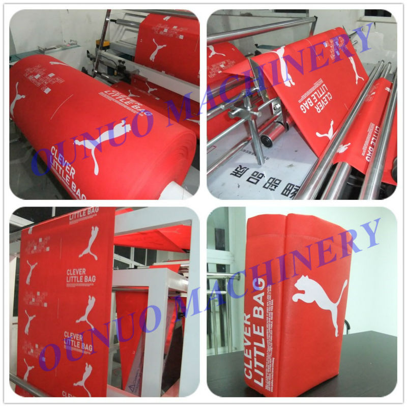 PP automatic non woven bag making machines / carry bag machine