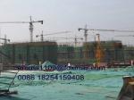Tower Head Kind of Tower Cranes For Apartment Construction Building 6 tons 40m
