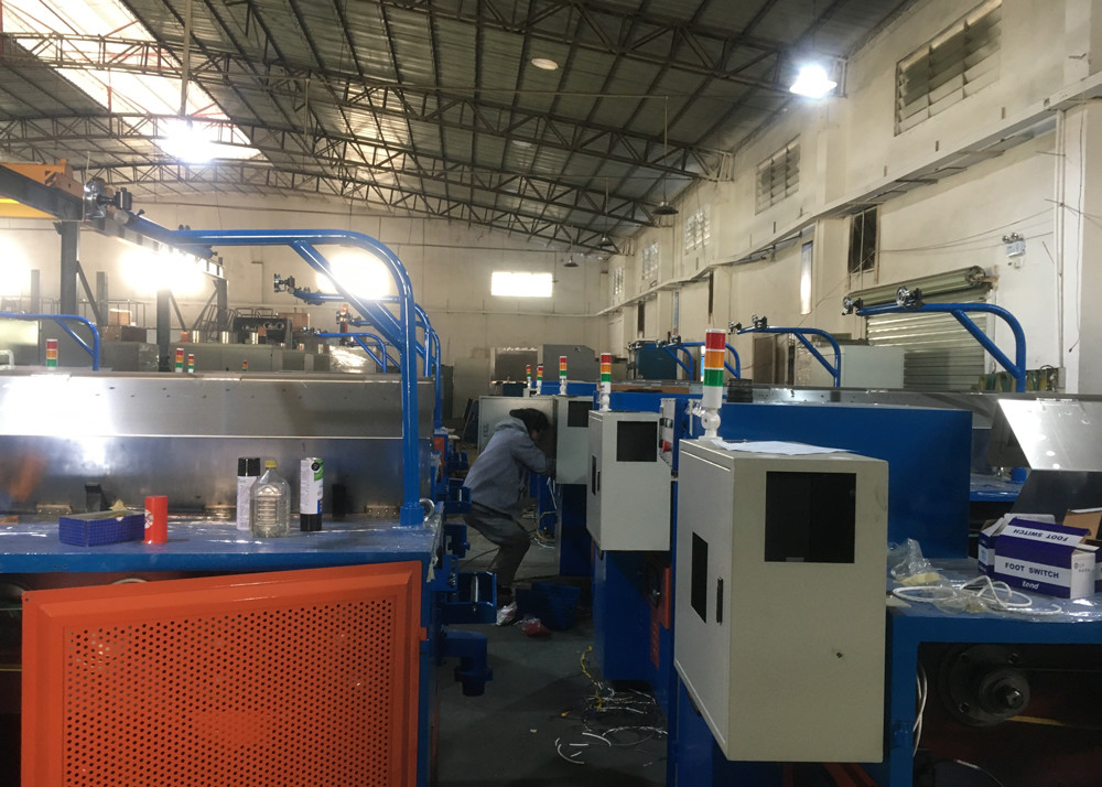 24dw High Speed Copper Wire Drawing Machine Horizontal Type