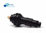 Black Color Plating Lemo Alternative Push Pull Circular Connectors 0K 4pin Plug
