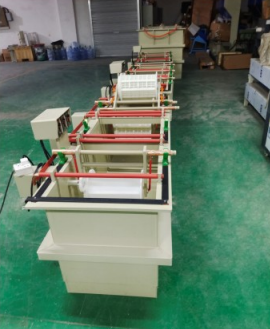 Dual Barrel Body PPN Mini Electroplating Barrel For Electroplating Tank