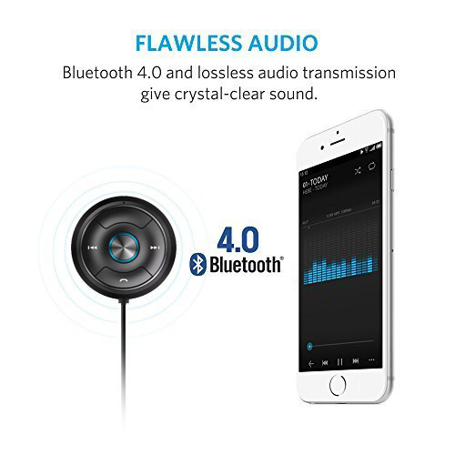 Bluetooth 4.1 Hands-free car stereo Audio Adapter Aux Bluetooth Car Kit