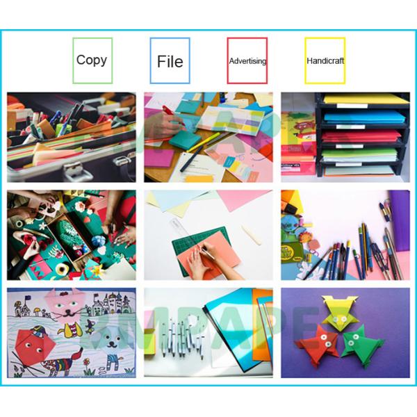 230gsm Multiple Colored Board Paper Binding Cover High Stiffness 22" x 28"