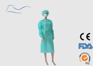 China High Elasticity Disposable Isolation Gowns CE / ISO Certification 18G wholesale