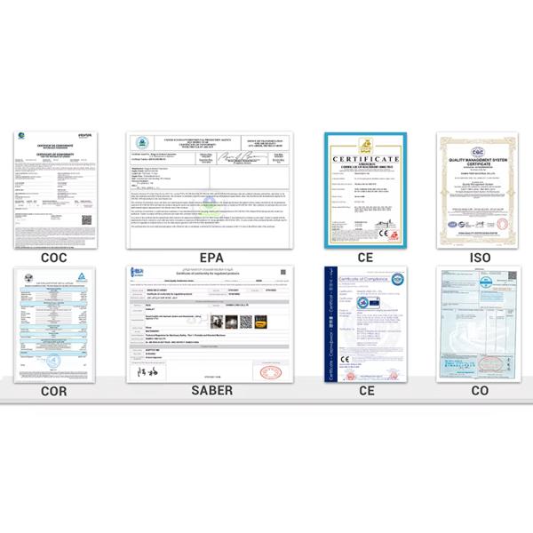 Used excavator certification