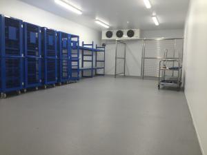 380V ISO Deep Freezer Cold Room  Refrigeration Unit Freezer Storage Room For Fish Fruit