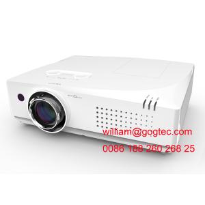China 5500 lumens WXGA 1280*800 best video projector 1.65x optical zoom 10W speaker wholesale