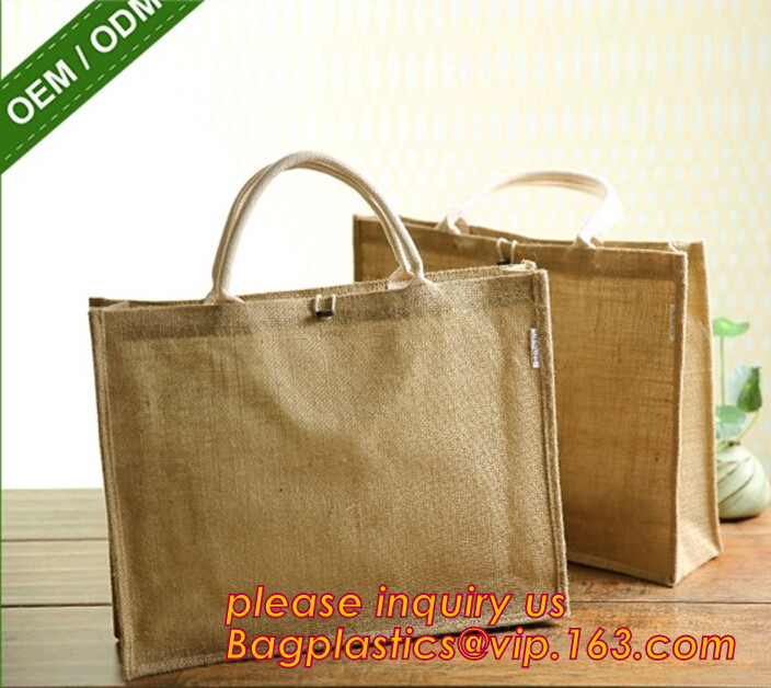 Large jute gift tote,jute shipping tote,jute cinch bag,reusable custom shopping tote jute bag,Promotional jute shopping