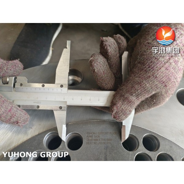 ASME SA36 Support Plate With High Mechanical Properties For Heat Exchanger Design