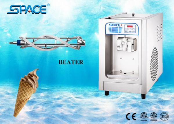 Quality SS Single Flavor Ice Cream Machine , Soft Serve Ice Cream Maker Machine for sale