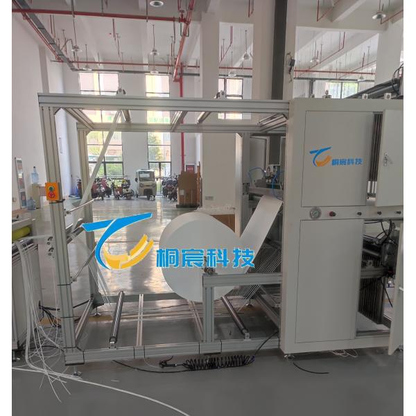 Glass Fiber Pleating Machine Clean Filter Production Line 220V