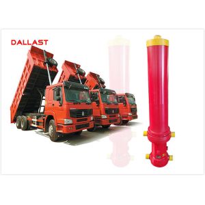 China ISO9001 Certification Dump Trailer Hydraulic Cylinder Welded Plunger Long Stroke wholesale