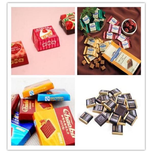 Stainless Steel Chocolate Folding Candy Bagging Machine Automatically Adjusted