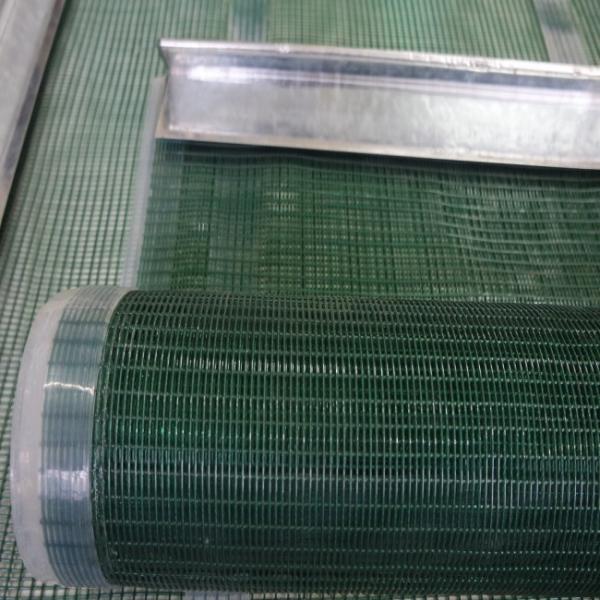 Quality HUATAO Slotted Polyurethane Mesh With Steel Wire Structure Embeded for sale