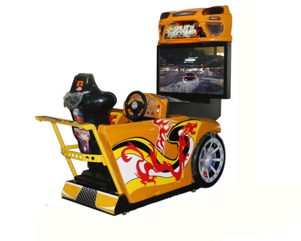 Quality 42 Inch Coin Operated Racing Game Machines For Game Hall With 1 Year Warranty for sale