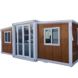 China Modern Multi Function Prefabricated Container House With 2 Expandable Bedrooms wholesale
