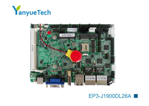 Quality EP3-J1900DL26A​ EPIC 3.5" Motherboard Soldered On Board Intel® J1900 CPU 2LAN 6COM 10USB for sale