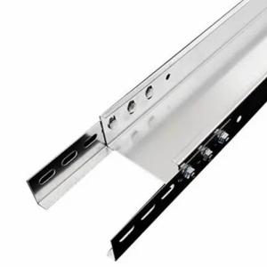 Wall Mount Galvanized Steel Rail Cable Tray With Perforated Ventilation