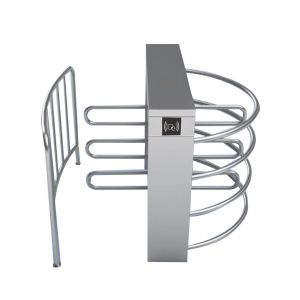 China 304 Stainless Steel Security Turnstile 120°Rotating Square Roof Passage wholesale