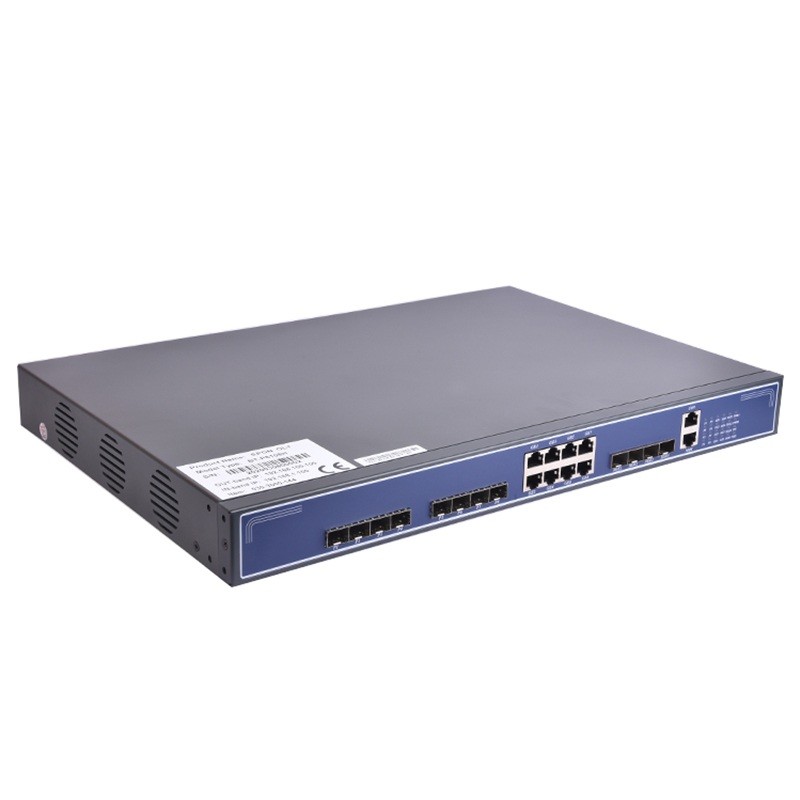 L3 Router / Switch 8 PON EPON GEPON OLT Optical Line Terminal