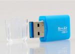 Microsdhc / MicroSD USB Smart Card Reader Easy Installation SD Memory Card