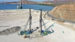 Electrical Pile Frame Bottom Feed Vibroflot For Vibro Replacement Stone Column