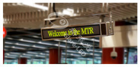 6mm Full Color VMS LED Display Waterproof Airway Station Passenger Information Signage