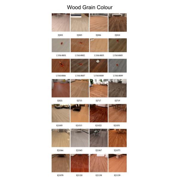 WPC Free Samples 100% Waterproof SPC Floor Click System PVC Vinyl Flooring for Hospital