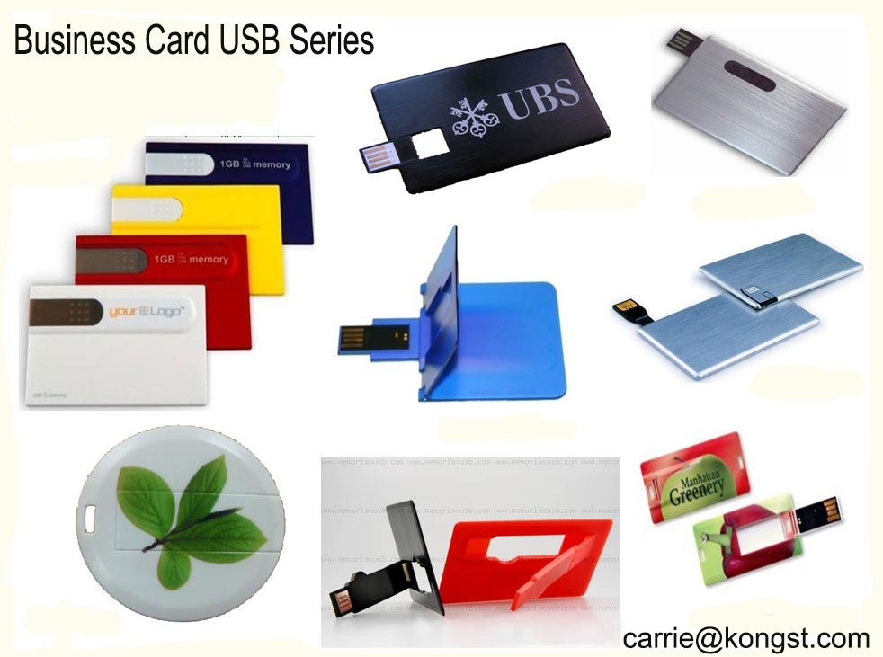 Kongst free sample low price 2gb business card usb, credit card usb printable, bank visa c