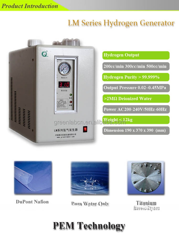 Portable Hydrogen Generator HHO Dry Cell Kit Delivery Pressure 0.45Mpa Energy-Saving
