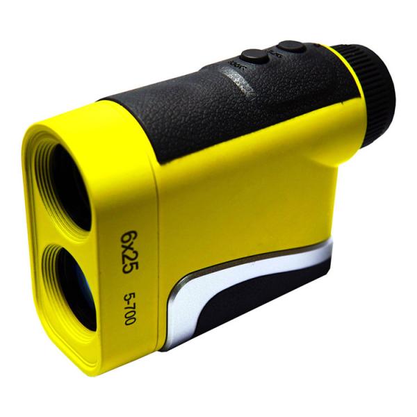 Quality 6x25 Small Digital Laser Golf Range Finder Scope for sale