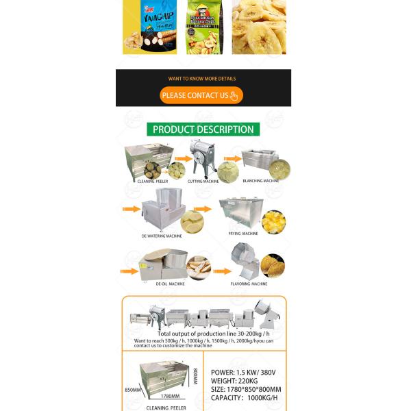 HFD maquinas de batata frita machine de chips