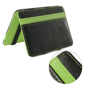 Personalized PU Leather Magic Bifold Wallet With RFID Blocking Function