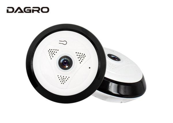 Quality CCTV WIFI Wireless IP Camera 360 Degree View / 1.44MM Fisheye 360 Wifi Panoramic Camera for sale