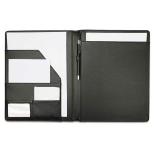 China A4 Leather Business Folder , Professional Leather Portfolio Binder wholesale