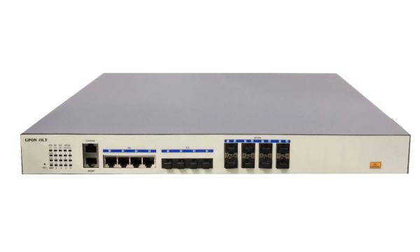 Quality WEB CLI Management AC220V 8 PON OLT ONT 128 Users Each Port for sale