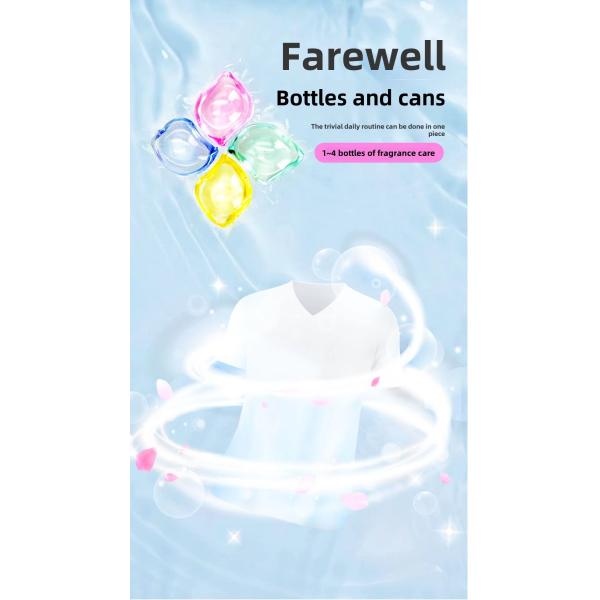 Highly Concentrated Laundry Detergent Pods Fragrant And Effective For Apparel