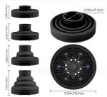 Foldable Silicone Hair Diffuser Moulding Processing Service for Perfectly