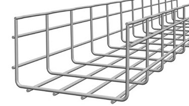 300mm Welded Stainless Steel Mesh Cable Basket Tray