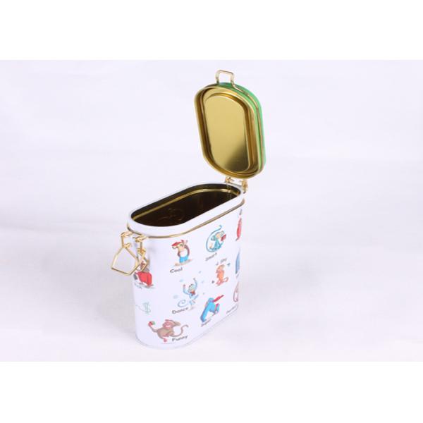 Air - Tight Oval Tin Box