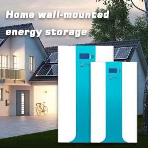 China Wall-Mounted 250Ah Solar Battery Lithium 48V 200Ah Solar System Lifepo4 Powerwall Lithium Iron Phosphate Battery wholesale